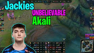 🔍 Jackies UNBELIEVABLE Akali in Challenger EUROPE 🌟 [upl. by Torre947]