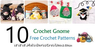 Top 10 Free Crochet Gnome Patterns You Cant Miss [upl. by Luella]