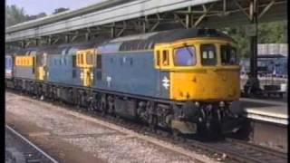 class 33s out to play Salisbury amp Exeter 6791 Full Version [upl. by Evin]