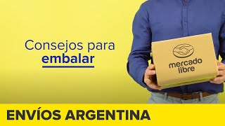 Consejos para embalar  Envíos  Argentina  Mercado Libre [upl. by Esirahs]