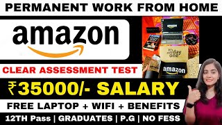 AMAZON HIRING  LIVE TEST ANSWERS  WORK FROM HOME JOBS 2024  ONLINE JOBS AT HOME  AMAZON JOBS [upl. by Kendra]