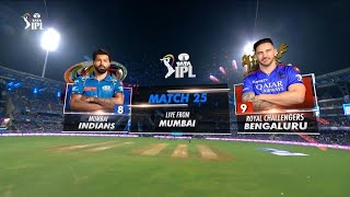 MI vs RCB Highlights 2024  IPL 2024 Mumbai vs Bangalore Highlights  RCB vs MI Highlights 2024 [upl. by Eneleuqcaj]