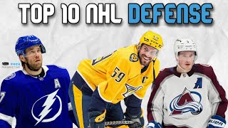 Top 10 NHL Defensemen of 202425 Ranking ELITE defenders in Hockey [upl. by Odnumde]