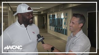 1on1 with Panthers defensive lineman AShawn Robinson [upl. by Lesak]