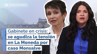 Gabinete en crisis se agudiza la tensión en La Moneda por caso Monsalve [upl. by Ahseat565]