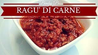 Ragù di Carne  Bimby TM6  TM5 TM31  Thermomix [upl. by Eicats]