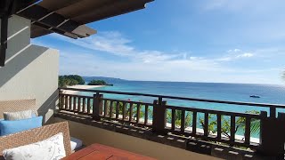 Shangrila Boracay Premier Seaview Room Tour [upl. by Samohtnhoj]