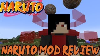 NEW SHARINGAN SUSANOO JUTSUS amp More  Minecraft Naruto Mod Review Sekwahs Naruto Mod [upl. by Veriee]