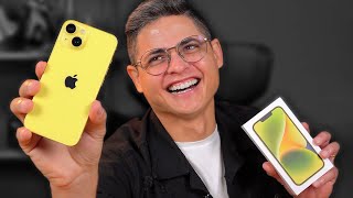 O iPhone 14 Normal AINDA VALE A PENA COMPRAR em 2024 Unboxing e Impressões [upl. by Otsuj]