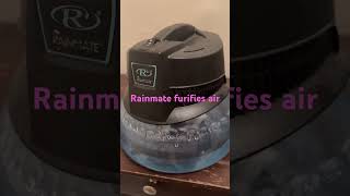 Absolutely FreeRainmate furifies air around my cat litter Air purifierRainmate by Rainbow 🌈 [upl. by Lishe]