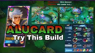 Alucard Try This Build  alucard mobilelegends mlbb [upl. by Kristoffer]