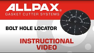 Allpax Bolt Hole Locator Instructional Video [upl. by Shanon]