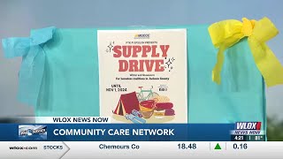 MGCCCs Phi Theta Kappa teaming up with Community Care Network to collect donations [upl. by Ert]