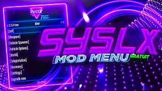 TUTO GTA ONLINE 168 MOD MENU SYSLX GRATUIT PC  2024 [upl. by Bigod]