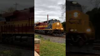 CSX M204 with CSX 1851 NCampStL Heritage Leader subscribe [upl. by Nnylaj]