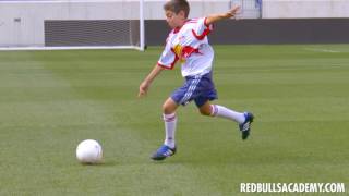 Passing  Lofted Pass  New York Red Bulls Academy [upl. by Kcirdle]