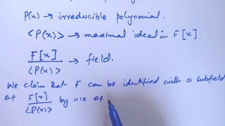 Extension Field and Kronecker’s Theorem Concept and Proof Abstract Algebra [upl. by Fulvi]