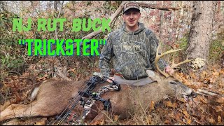 The HUNT for quotTRICKSTERquot NJ Rut BOW kill Overcoming HUMAN PRESSURE [upl. by Hogg]