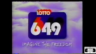 Lotto 649 Commercial  1991 [upl. by Enuj]