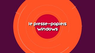 Pressepapiers de Windows 10 [upl. by Niletak166]