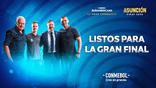 LA CONMEBOL SUDAMERICANA ESTÁ EN ASUNCIÓN PARA CONOCER A SU NUEVO CAMPEÓN [upl. by Ardnasela306]