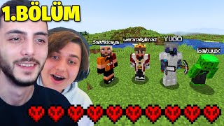 İLK BÖLÜMDEN DEMİR SET OLDUM 🤩 Ekiple Minecraft Hardcore 2024 1Bölüm BeratAliYilmaz ​⁠ [upl. by Demaggio107]