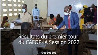 Concours De CAFOP Résultats Premier Tour Disponibles Conseils Pour Réussir Le Test Psychotechnique [upl. by Charron]