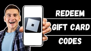 How To Redeem A Roblox Card 2024 QUICK amp EASY  Redeem Promo Codes On Roblox [upl. by Einra962]