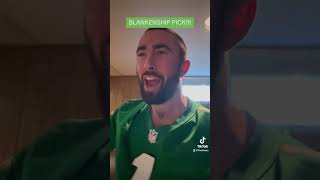 Live Reaction to Reed Blankenship’s game sealing pick vs the Saints Go Birds🦅🦅 flyeaglefly [upl. by Joby655]