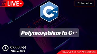 81 Polymorphism in C  Types of Polymorphism  Happy Coding [upl. by England]