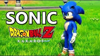 Dragon Ball Z Kakarot SONIC THE HEDGE HOG Movie MOD DBZ Kakarot Mods [upl. by Brandise75]