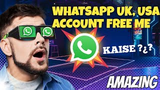 how to make Whatsapp without phone number Whatsapp international number par [upl. by Sorazal]