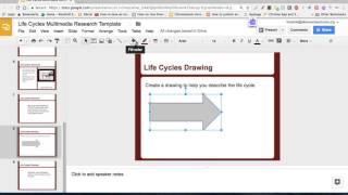 Drawing in Google Slides [upl. by Nymassej755]