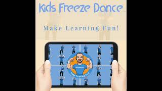 Back to School Kids Freeze Dance Contractions Word Game [upl. by Allemat742]