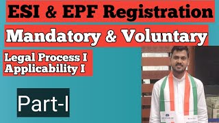 EPF amp ESI Registration Applicability II Process II PartI II CS Jaivindra Singh [upl. by Onidranreb]