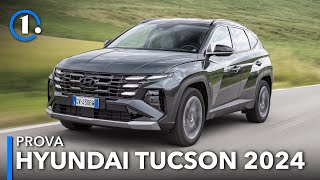 Hyundai Tucson PROVA della IBRIDA in versione 2024 [upl. by Sheply473]