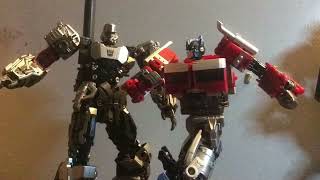 Autobots vs Decepticons stop motion [upl. by Ahtaela]