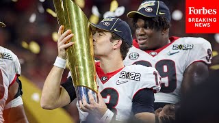 Go Dawgs Georgia Lawmaker Celebrates UGA National Championship Victory [upl. by Rossner]