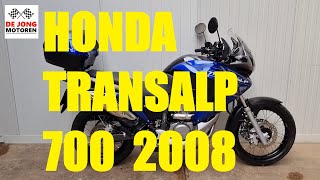 OCCASION HONDA XL 700 V TRANSALP ABS 2008 13803KM [upl. by Glanville]