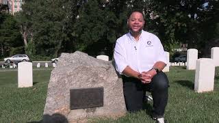 Memorial Minute  Quartermaster Monument at Alexandria National Cemetery [upl. by Asilehc301]