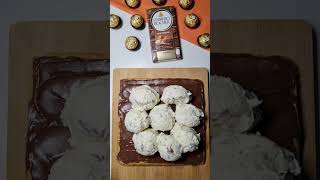 How to make the best ferrero rocher cake  Part 3  Cake Construction  shorts cake foodie [upl. by Carlile]