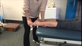 MMT  Ankle Plantarflexion Non WeightBearing Test [upl. by Allicsirp841]