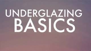 Underglazing Basics [upl. by Boelter174]