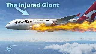 Airbus A380 Catches Fire Immediately After Takeoff  TWO Wounded Giants [upl. by Gnen178]