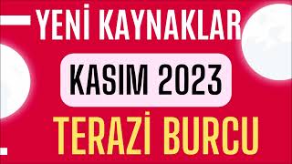 TERAZÄ° BURCU KASIM 2023 AYLIK BURÃ‡ YORUMLARI  KENDÄ°NÄ° FARK EDÄ°YORSUN [upl. by Wallie476]