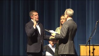 Aaron Kinsey sworn in as newest member of Texas State Board of Education [upl. by Alue374]