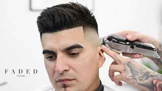 HOW TO DO A PERFECT FADE BARBER TUTORIAL FOR BEGINNERS FULL LENGTH [upl. by Iidnarb]