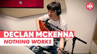 Declan McKenna  Nothing Works Live sur OÜI FM [upl. by Enegue794]