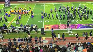 Edinburg North high School cougars marching band Edinburg CISD marching bag showcase of high school [upl. by Aicenaj]