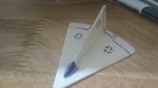 1100 scale Lippisch DM1 build and test flights [upl. by Padriac219]